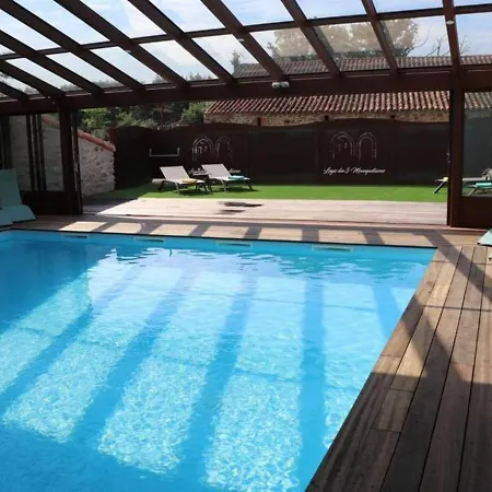 De Charme Avec Piscine Couverte, Ideal Pour 10 Pers., Pmr, Proche Puy Du Fou, Grand Jardin, Loisirs - Fr-1-426-428 *